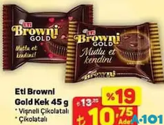 ETİ BROWNİ GOLD MİNİ KEK 45 G fiyat ve kampanya bilgisi